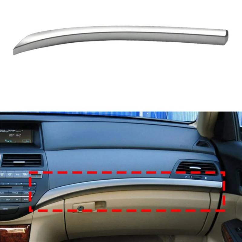 Auto-Innenverkleidungs Auto Armaturenbrett Beifahrerseite Trim Ersatzteile Für Accord Acht Generation LHD 2008-2012 ABS Auto Dekoration Rahmen Trim von ZSGHJA
