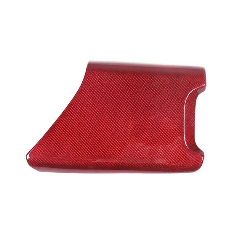 Auto-Innenverkleidungs Auto Center Console Armlehne Box Panel Schutz Abdeckung Trim Für Corvette C8 Für Stingray Z51 Z06 2020-2024 Auto Dekoration Rahmen Trim(Red Carbon) von ZSGHJA