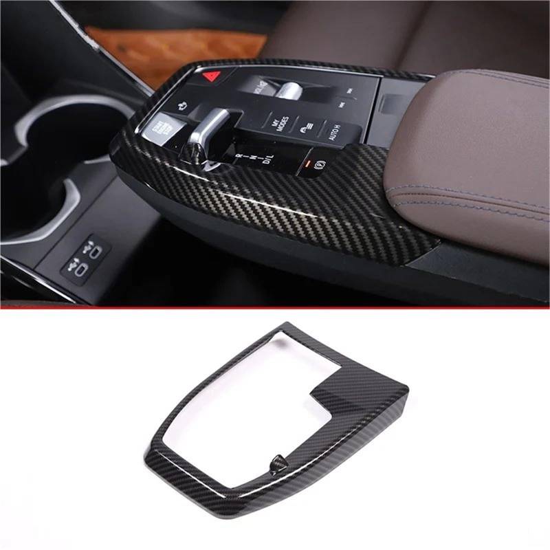 Auto-Innenverkleidungs Auto Center Controls Lenkrad Shift Panel Abdeckung Für X1 U10 U11 2023-2024 Innen Zubehör LHD Auto Dekoration Rahmen Trim(Carbon Texture 1) von ZSGHJA