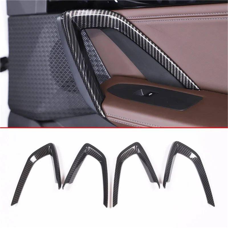 Auto-Innenverkleidungs Auto Center Controls Lenkrad Shift Panel Abdeckung Für X1 U10 U11 2023-2024 Innen Zubehör LHD Auto Dekoration Rahmen Trim(Carbon Texture 17) von ZSGHJA
