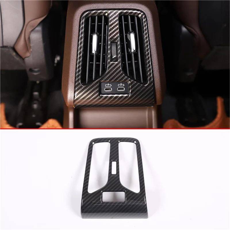 Auto-Innenverkleidungs Auto Center Controls Lenkrad Shift Panel Abdeckung Für X1 U10 U11 2023-2024 Innen Zubehör LHD Auto Dekoration Rahmen Trim(Carbon Texture 8) von ZSGHJA