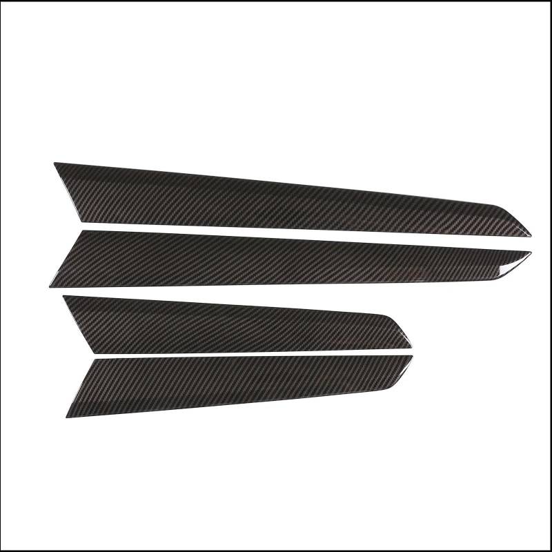 Auto-Innenverkleidungs Auto-Innentürgriff-Panel-Streifen-Abdeckungsverkleidung Für Benz Für C-Klasse Für W204 C180 C200 2007-2014 Auto Dekoration Rahmen Trim(Carbon pattern) von ZSGHJA