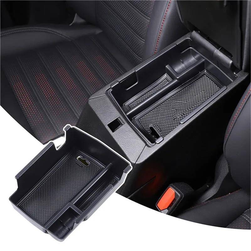 Auto-Innenverkleidungs Auto-Mittelkonsole Armlehne Aufbewahrungsbox Organizer Fach Armlehne Für Alfa Für Romeo Für Tonale 2022-2024 Auto Dekoration Rahmen Trim von ZSGHJA