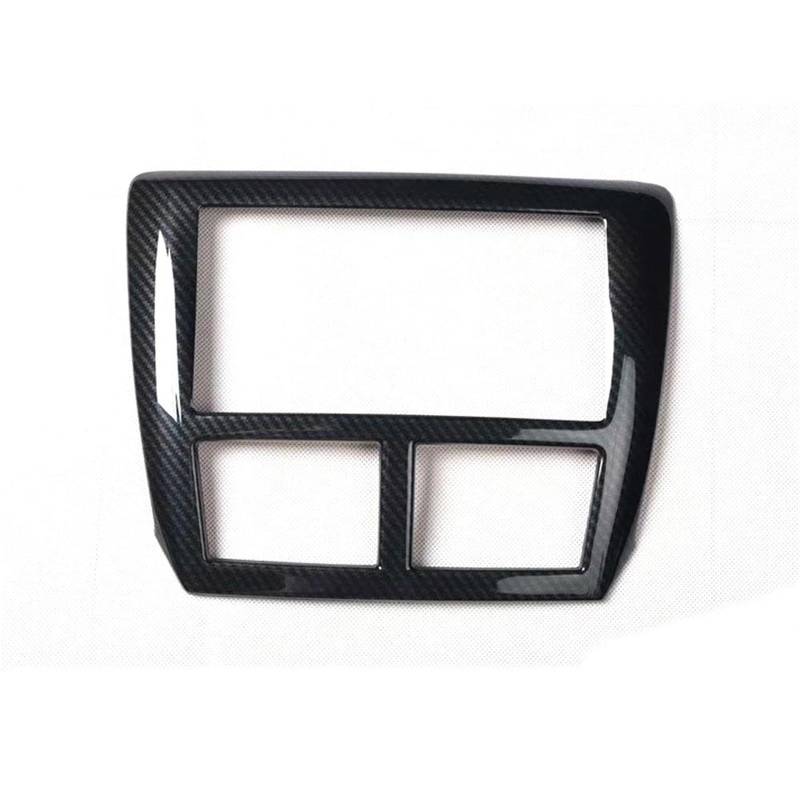 Auto-Innenverkleidungs Auto-Styling Für Subaru Für Forester 2008–2012 Armaturenbrett Mittelkonsole Rahmen Trim Styling ABS Formteil Auto Dekoration Rahmen Trim(Carbon Pattern) von ZSGHJA