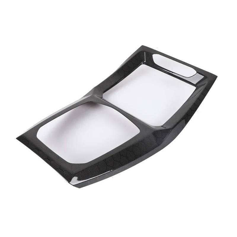 Auto-Innenverkleidungs Carbon Fiber Car Center Console Schalthebel Panel Rahmen Abdeckung Trim Für X3 X4 G01 G02 2022 2023 Auto Dekoration Rahmen Trim(Style B) von ZSGHJA