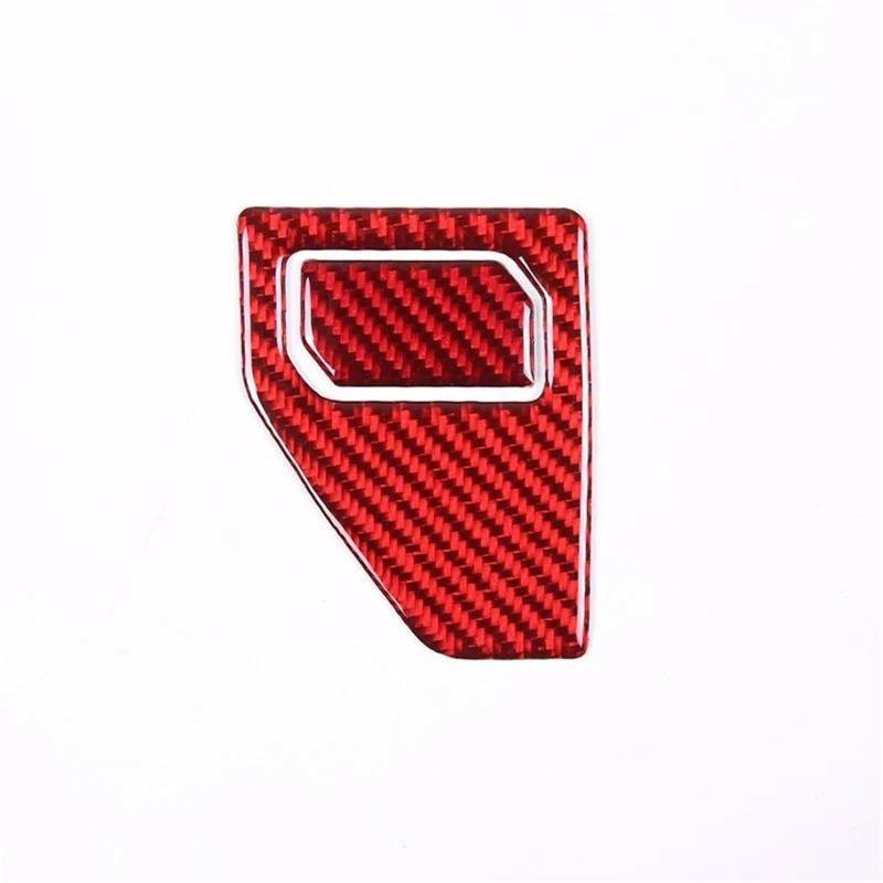 Auto-Innenverkleidungs Für 5 Series Für G60 2024 Weiche Carbon Faser Muster Co-Pilot Handschuhfach Schalter Aufkleber Innen Auto Dekoration Rahmen Trim(Style B) von ZSGHJA