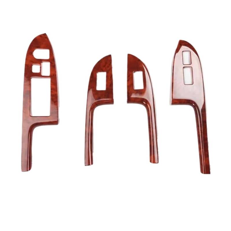 Auto-Innenverkleidungs Für Accord 7. 2004–2007 RHD Autotür Armlehne Fensterheber Schalter Abdeckung Trim ABS Styling Formteile 4 Stück Auto Dekoration Rahmen Trim(Yellow peach) von ZSGHJA