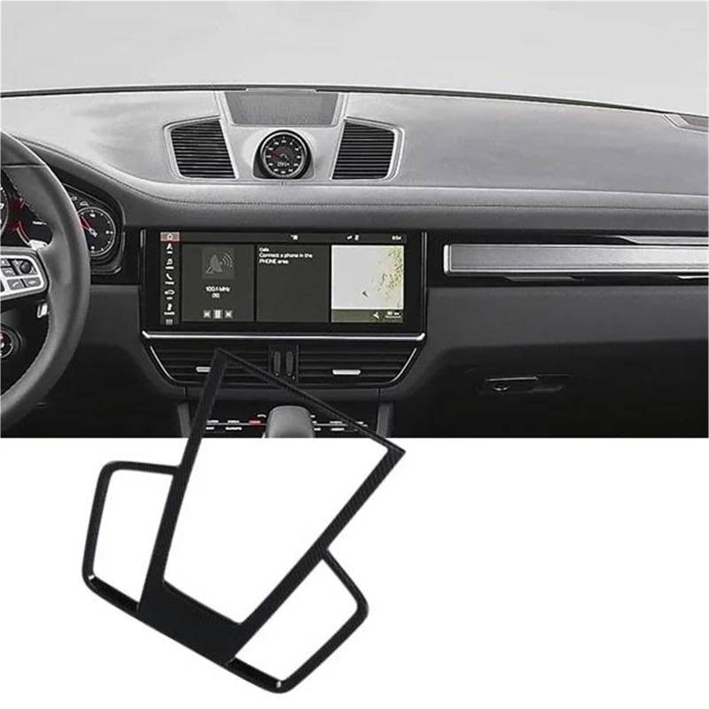 Auto-Innenverkleidungs Für Cayenne 2018-2022 ABS Auto Getriebe Wasser Tasse Rahmen Luftauslass Innere Armlehne Trim Abdeckung Auto Innen Auto Dekoration Rahmen Trim(Style 11) von ZSGHJA