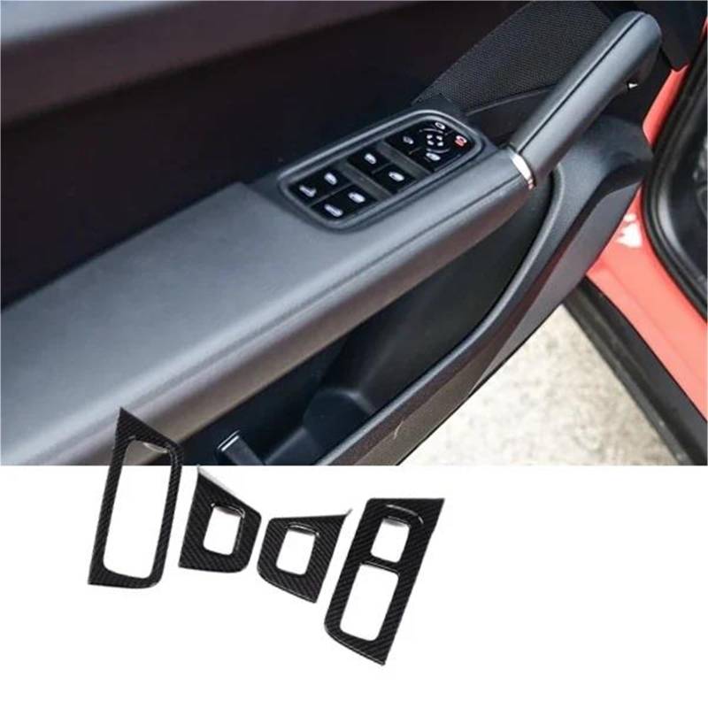 Auto-Innenverkleidungs Für Cayenne 2018-2022 ABS Auto Getriebe Wasser Tasse Rahmen Luftauslass Innere Armlehne Trim Abdeckung Auto Innen Auto Dekoration Rahmen Trim(Style 16) von ZSGHJA