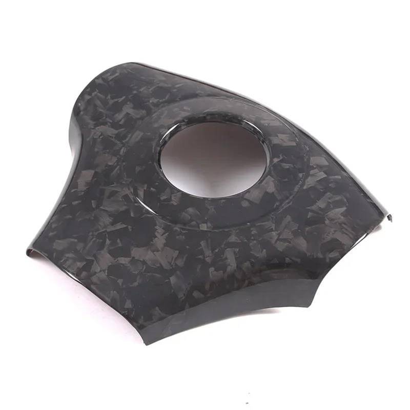 Auto-Innenverkleidungs Für Chevy Für Corvette C6 2005-2013 Carbon Fiber Auto Lenkrad Abdeckung Trim Aufkleber Auto Zubehör Auto Dekoration Rahmen Trim(Forged Pattern) von ZSGHJA