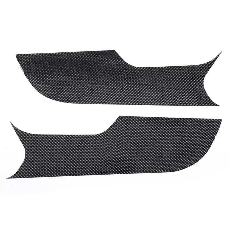 Auto-Innenverkleidungs Für Chevy Für Corvette C7 2014-2019 Weiche Carbonfaser-Styling-Autotür-Anti-Kick-Panel-Abdeckungsaufkleber Auto Dekoration Rahmen Trim(Carbon Pattern) von ZSGHJA