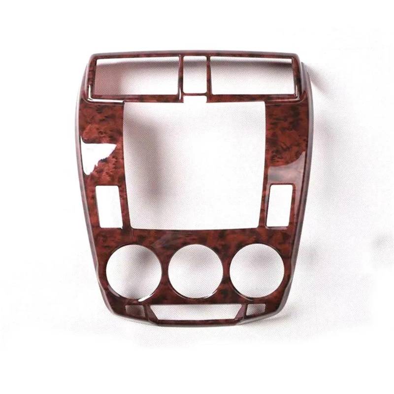 Auto-Innenverkleidungs Für City 2008-2012 LHD Auto Armaturenbrett Mittelkonsole Abdeckung Rahmen Trim Styling ABS Innen Auto Zubehör Auto Dekoration Rahmen Trim(Agate Color) von ZSGHJA