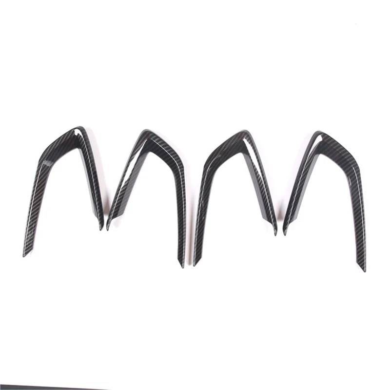 Auto-Innenverkleidungs Für Für X1 U11 2023-2024 ABS Auto Innentürgriff Rahmen Armlehne Abdeckung Panel Formteil Zierleiste Auto Dekoration Rahmen Trim(Carbon Pattern) von ZSGHJA