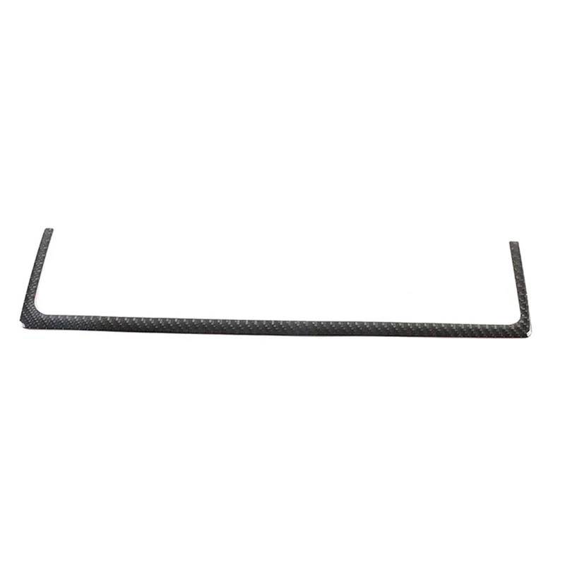 Auto-Innenverkleidungs Für Hummer Für H2 2003-2007 Weiche Kohlefaser Auto Armaturenbrett Dekorative Streifen Aufkleber Auto Innenschutz Auto Dekoration Rahmen Trim(Schwarz) von ZSGHJA