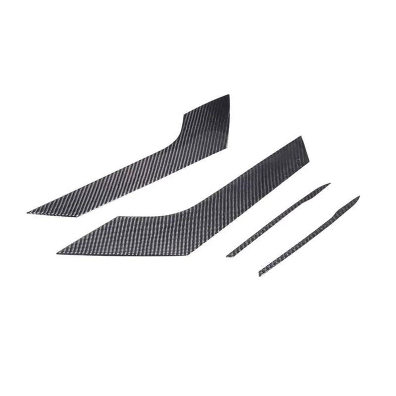 Auto-Innenverkleidungs Für Jaguar Für F-Type 2013-2022 Weiche Kohlefaser Autotür Anti-Kick-Panel-Abdeckung Trim Aufkleber Innen Auto Dekoration Rahmen Trim(Carbon Pattern) von ZSGHJA