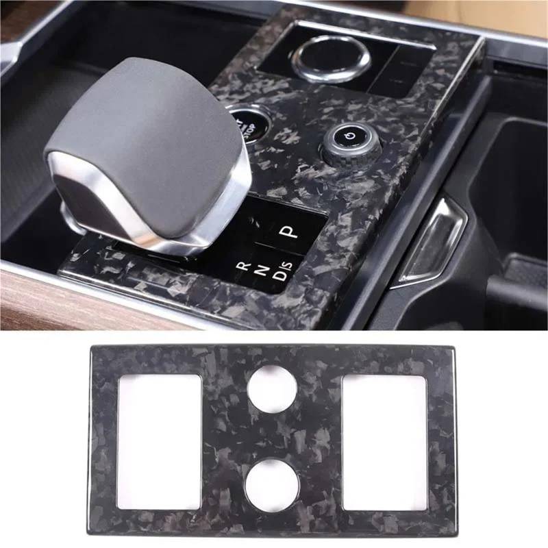 Auto-Innenverkleidungs Für Land Für Rover Für Range Für Rover Für Vogue 2023-2024 Car Center Control Gear Panel Rahmenabdeckung Auto Dekoration Rahmen Trim(Forged Pattern) von ZSGHJA