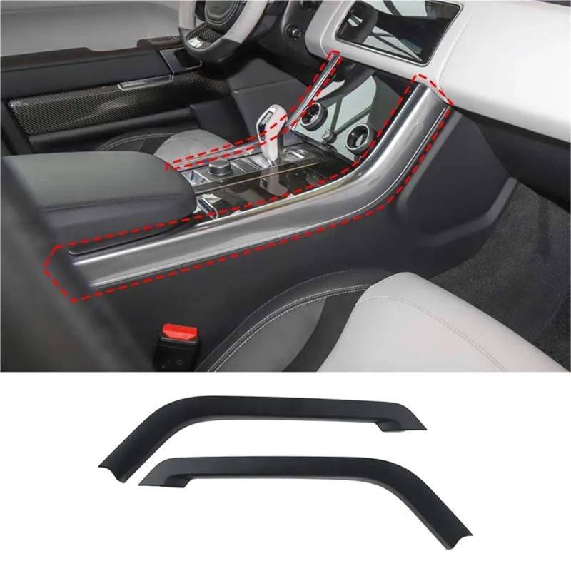 Auto-Innenverkleidungs Für Range Für Rover Für Sport 2010-2024 ABS Car Center Control Seitenverkleidungsstreifen Aufkleber Autoinnenraum Auto Dekoration Rahmen Trim(For 2014-17 Matte) von ZSGHJA