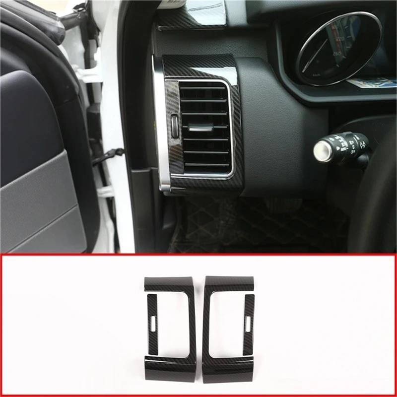 Auto-Innenverkleidungs Für Range Für Rover Für Sport 2014-2018 Armaturenbrett-Seitenluftauslass-Panel-Rahmenverkleidungs-Schutzabdeckung Auto Dekoration Rahmen Trim(Carbon Pattern) von ZSGHJA