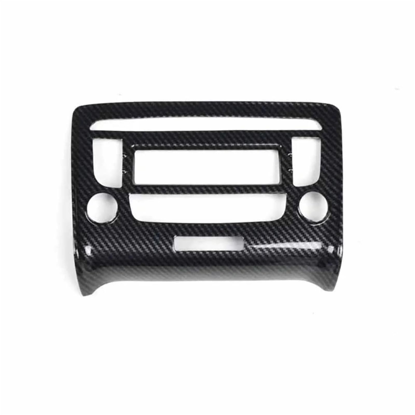 Auto-Innenverkleidungs Für TT 2008-2014 Auto-Armaturenbrett CD-Panel Dekoration Rahmenverkleidung ABS-Aufkleber Innenraum Auto-Styling Auto Dekoration Rahmen Trim(Carbon Pattern) von ZSGHJA