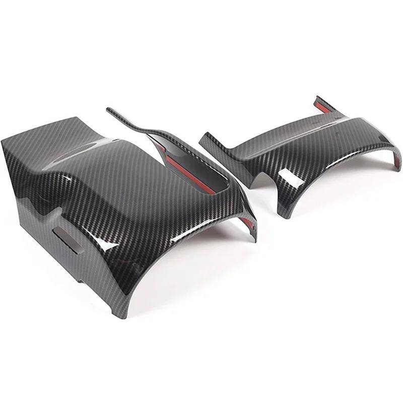 Auto-Innenverkleidungs Für Toyota Für GR Supra A90 MK5 2019-2023 ABS Auto Lenkrad Basis Untere Abdeckung Trim Aufkleber Zubehör Auto Dekoration Rahmen Trim(Carbon Pattern) von ZSGHJA