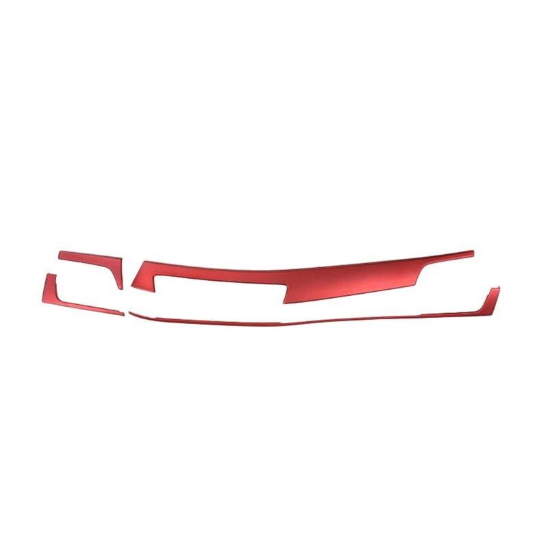 Auto-Innenverkleidungs Für X1 F48 2016-2021 Auto Center Console Dashboard Dekorieren Schutz Panel Abdeckung Trim Innen Auto Dekoration Rahmen Trim(Coral red 2) von ZSGHJA