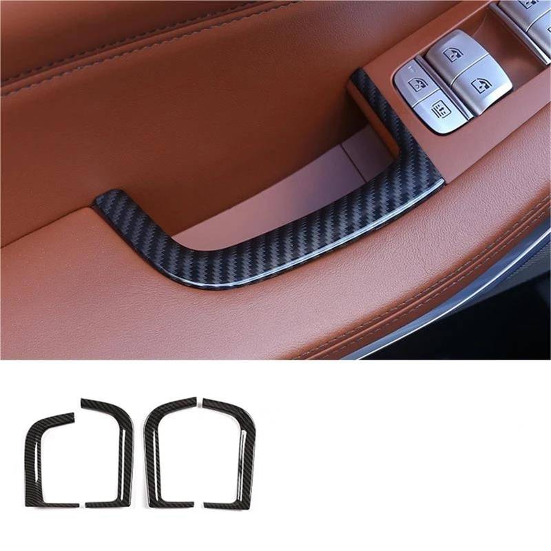 Auto-Innenverkleidungs LHD Für X5 G05 X7 G07 2019-2022 Auto Fenster Glas Lift Schalter Button Control Panel Rahmen Abdeckung Trim ABS Auto Dekoration Rahmen Trim(Style C) von ZSGHJA