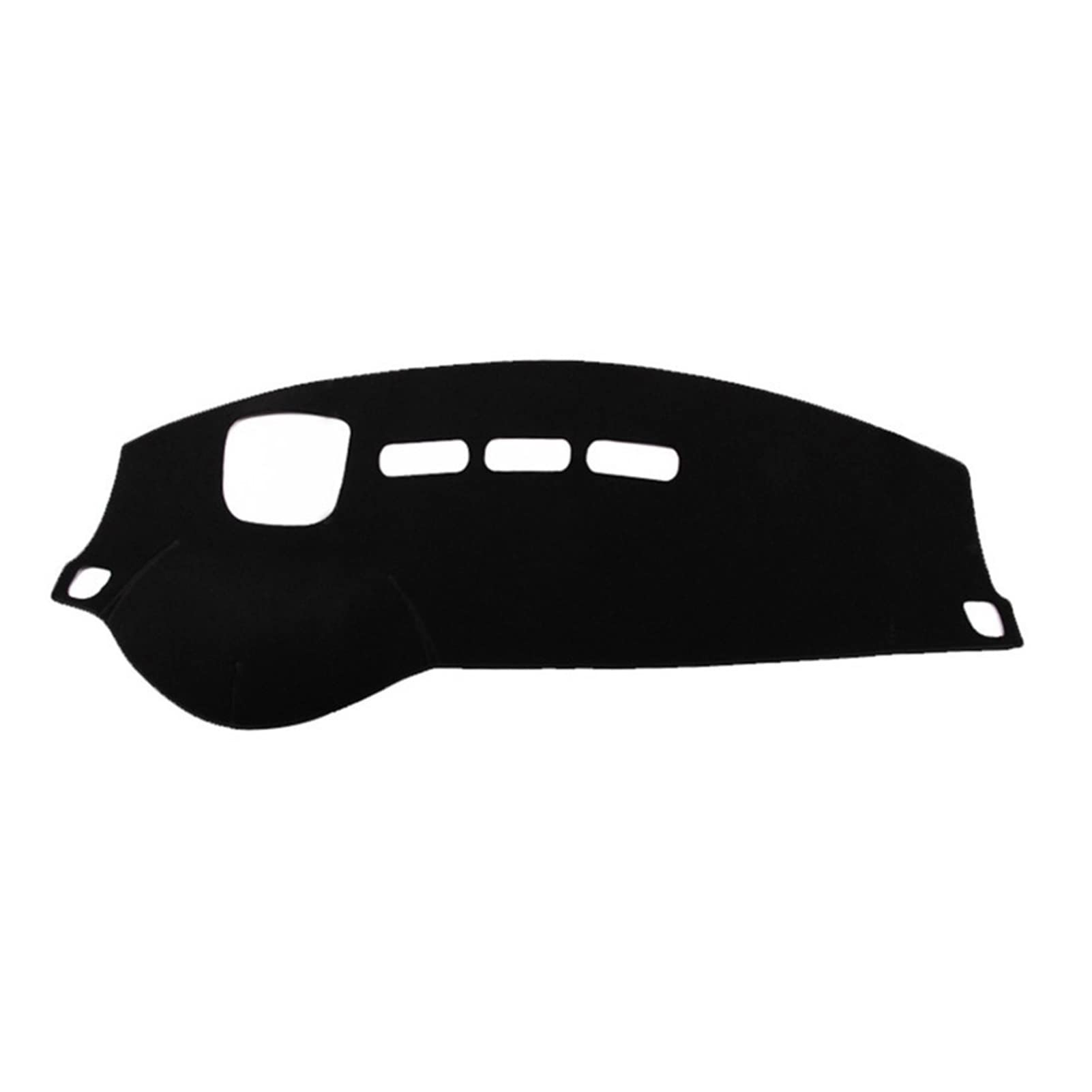 Auto Abdeckung Matte Pad Für Peugeot 508 2010 2011 2012 2013 2014 2015 2016 2017 2018 Dash Sonnenschutz Teppich Armaturenbrett-Abdeckungs(Black Side,with LCD Screen) von ZSHYTWE