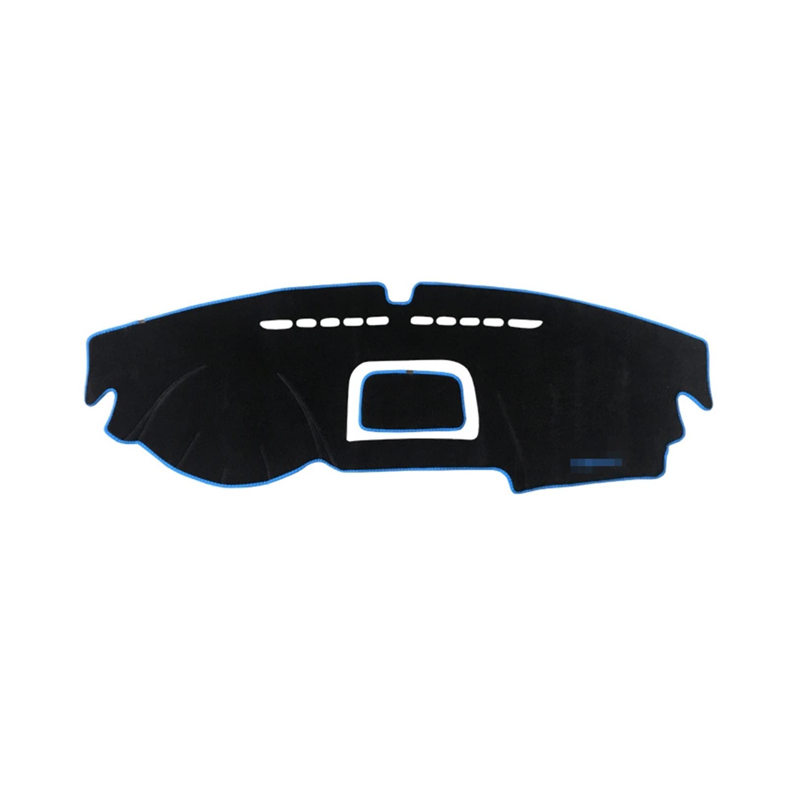 Auto Abdeckungen Matte Sonnenschutz Pad Teppiche Für VW Für Tiguan MK1 MK2 2009-2018 2019 2020 2021 2022 Armaturenbrett-Abdeckungs(MK1 2009-2015 Blue) von ZSHYTWE