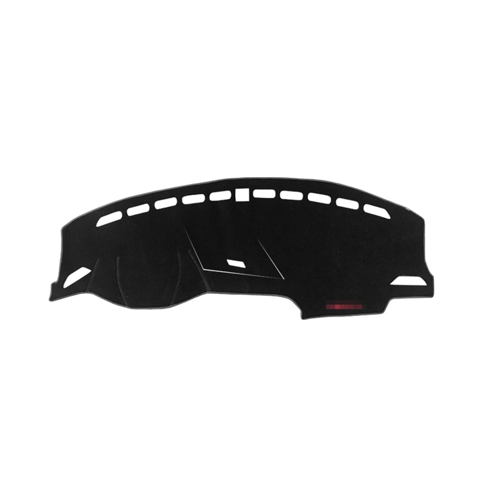 Auto Abdeckungen Matte Sonnenschutz Pad Teppiche Für VW Für Tiguan MK1 MK2 2009-2018 2019 2020 2021 2022 Armaturenbrett-Abdeckungs(MK2 2016-2021 Black) von ZSHYTWE