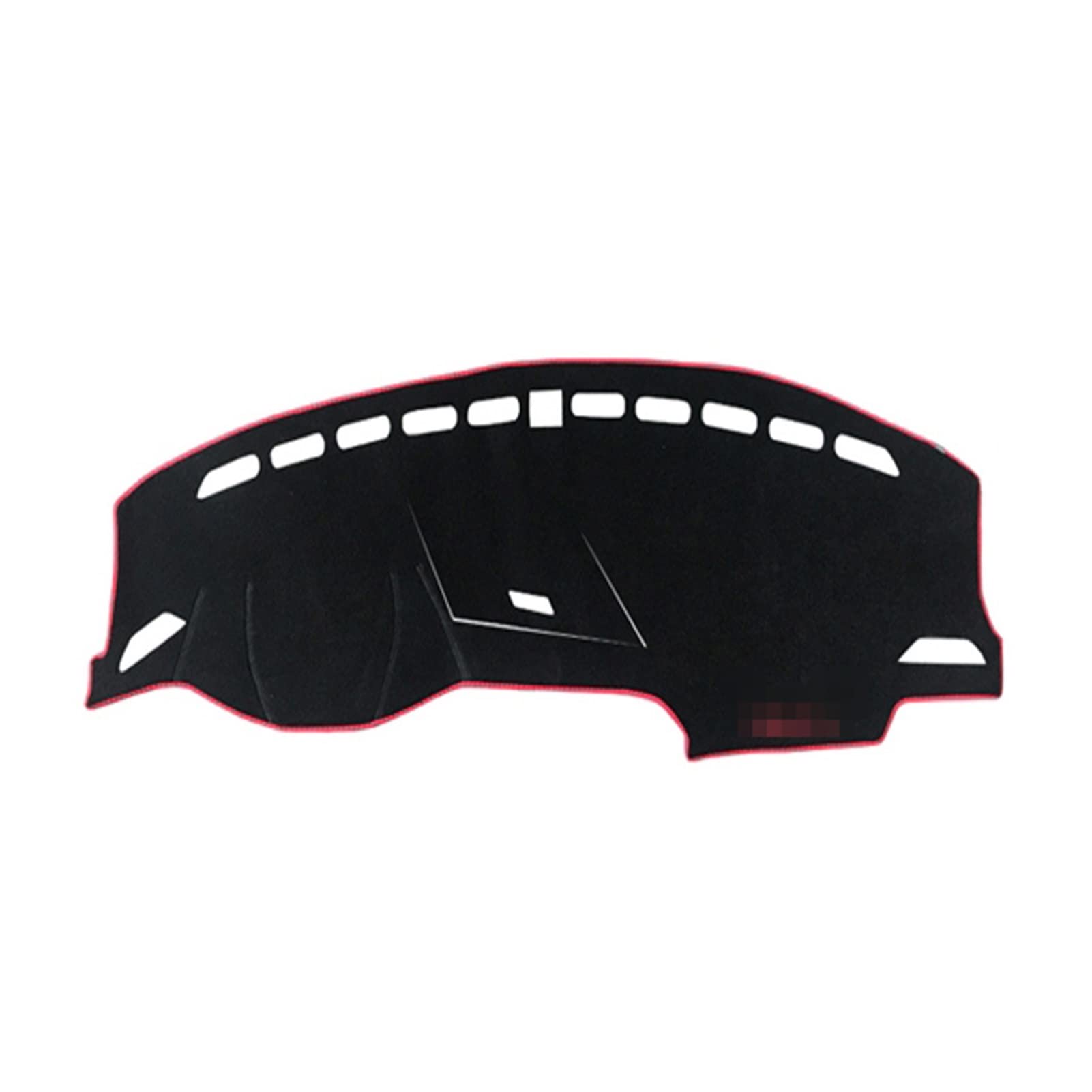 Auto Abdeckungen Matte Sonnenschutz Teppich Für VW Für Tiguan MK1 MK2 2009-2018 2019 2020 2021 2022 Armaturenbrett-Abdeckungs(MK2 2016-2021 Red) von ZSHYTWE