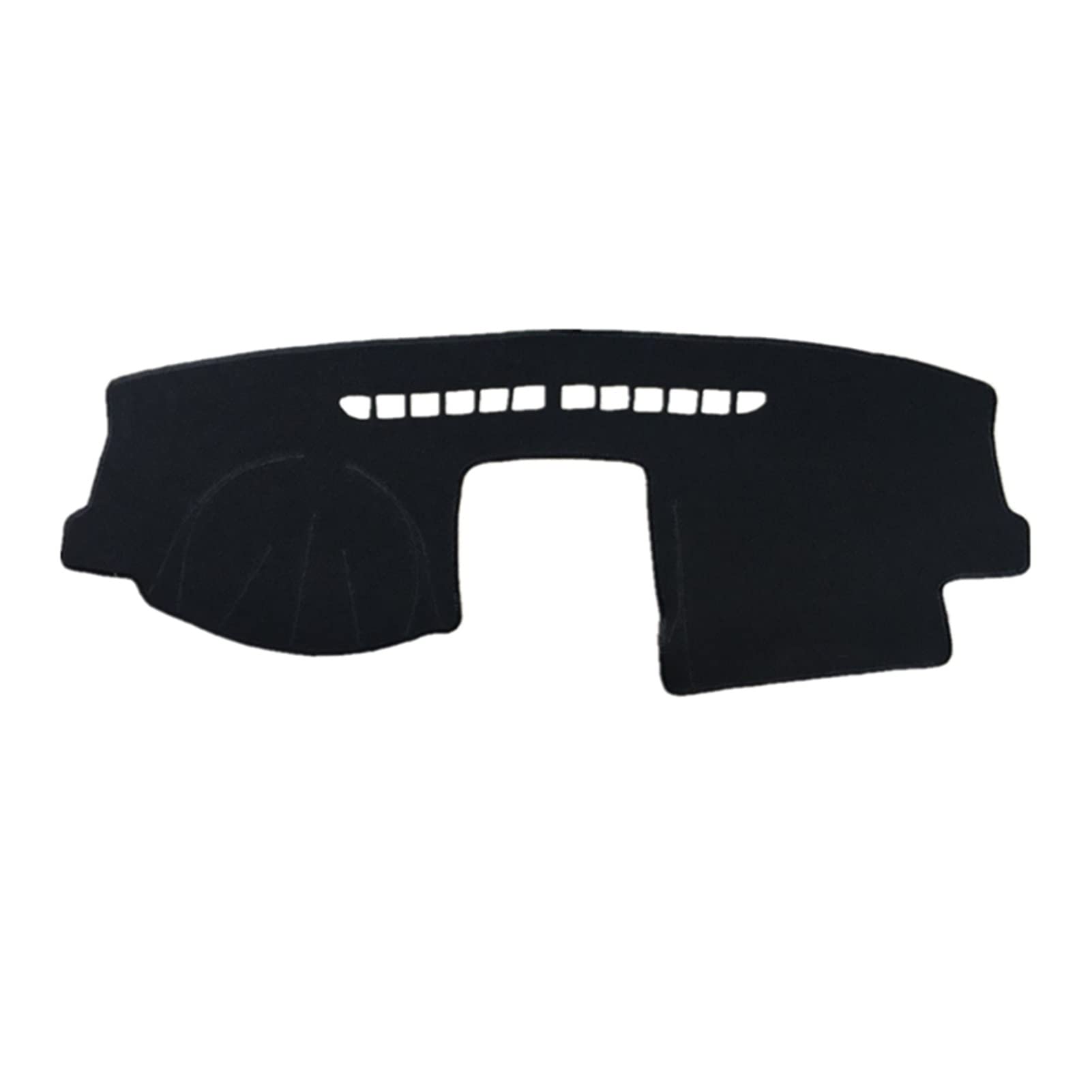 Auto-Abdeckungs-Auflage-Matte Für VW Für Golf 5 MK5 2004–2009 -Sonnenschutz-Instrument-Schutz-Teppich Armaturenbrett-Abdeckungs(Black Edge) von ZSHYTWE