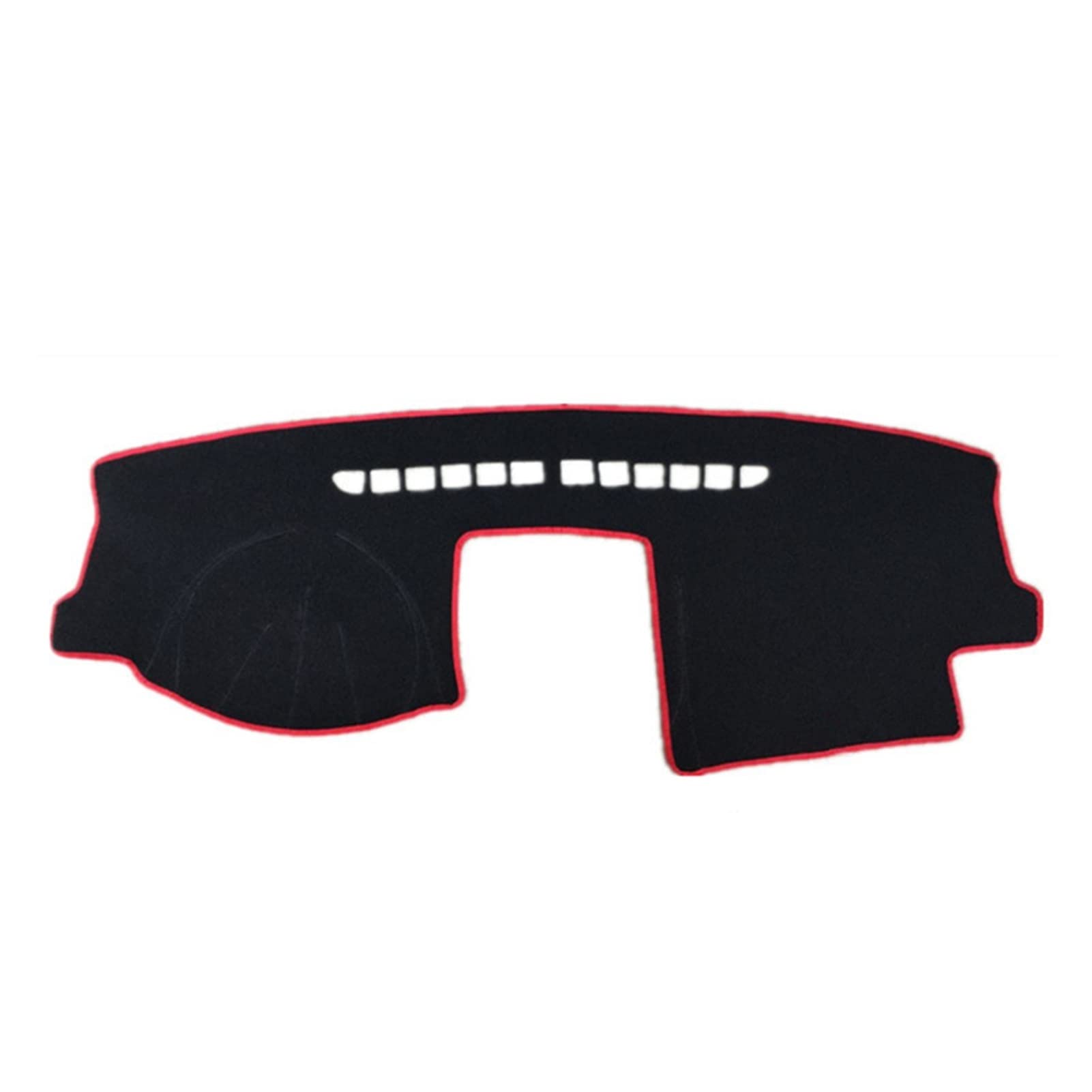 Auto-Abdeckungs-Auflage-Matte Für VW Für Jetta A5 MK5 2005-2010 2011 -Sonnenschutz-Schlag-Schutz-Teppich Armaturenbrett-Abdeckungs(Rot) von ZSHYTWE
