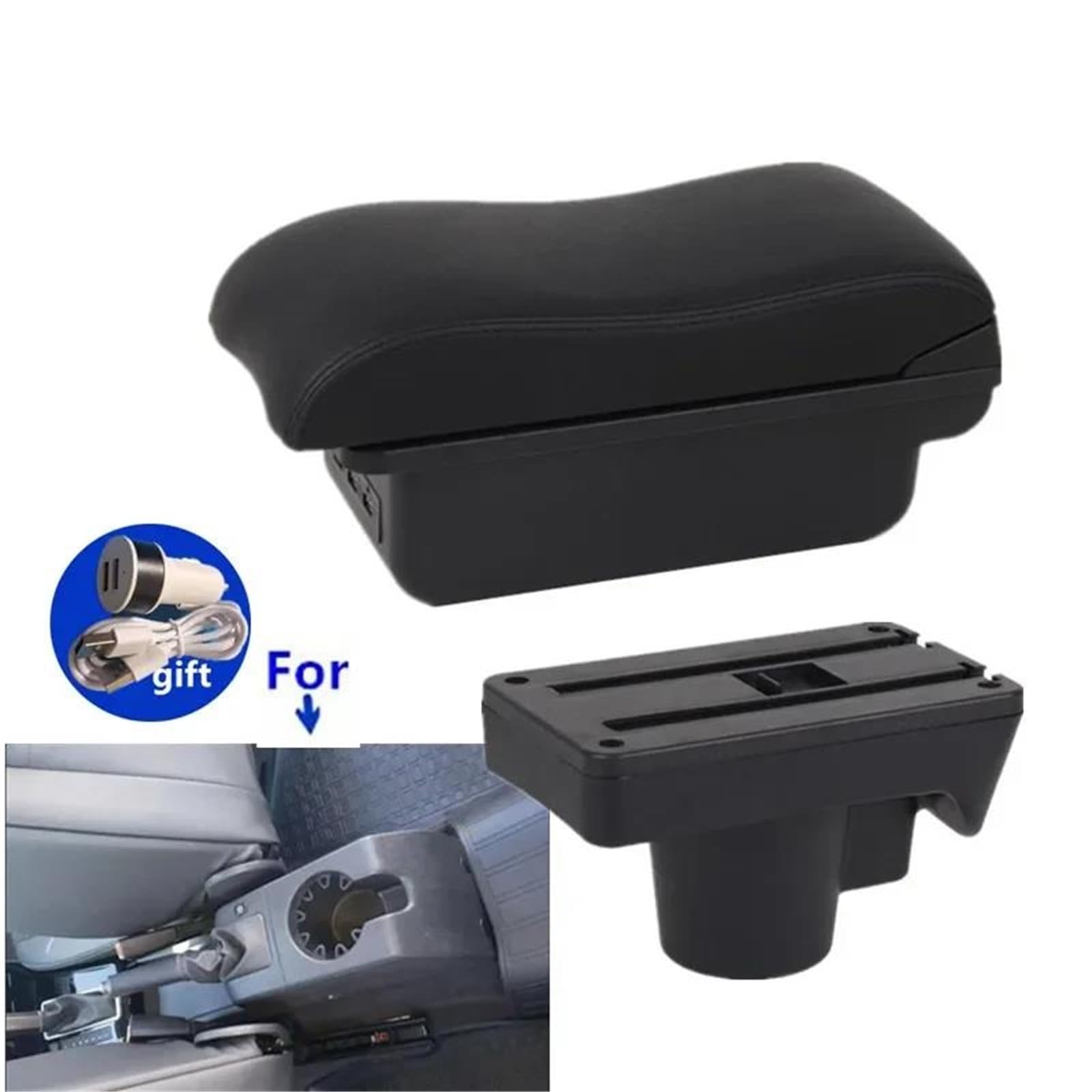 Auto Armlehnenbox Armlehnenbox Für Opel Für Astra H 2008-2011 Autoarmlehne Innenausstattung Nachrüstung Autozubehör Aufbewahrungsbox Mittelkonsolen(Style B4) von ZSHYTWE