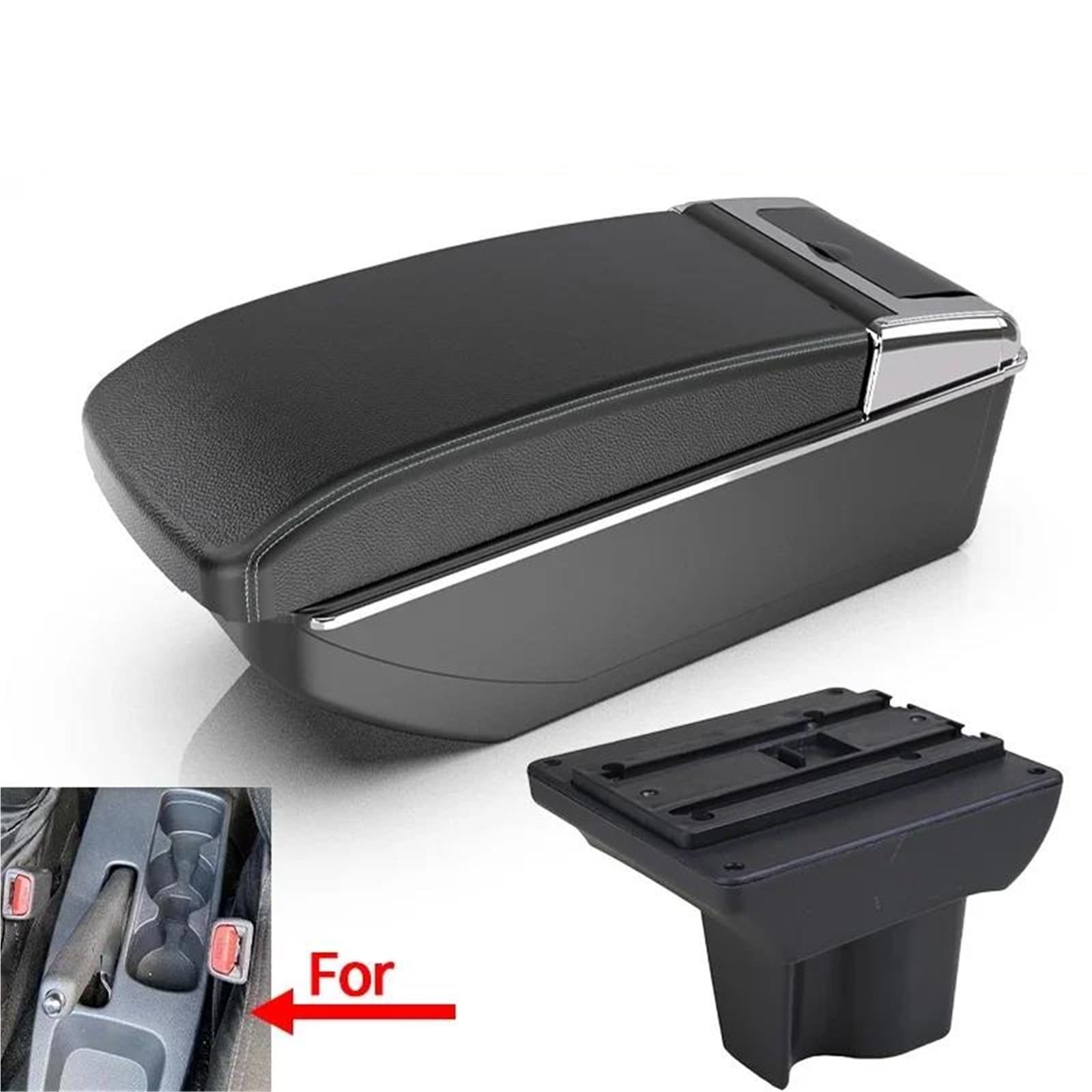 Auto Armlehnenbox Armlehnenbox Für Toyota Für Avanza Für Rush Für Aruz Auto-Armlehnenbox Innenaufbewahrungsbox Autozubehör Mittelkonsolen(Style B3) von ZSHYTWE