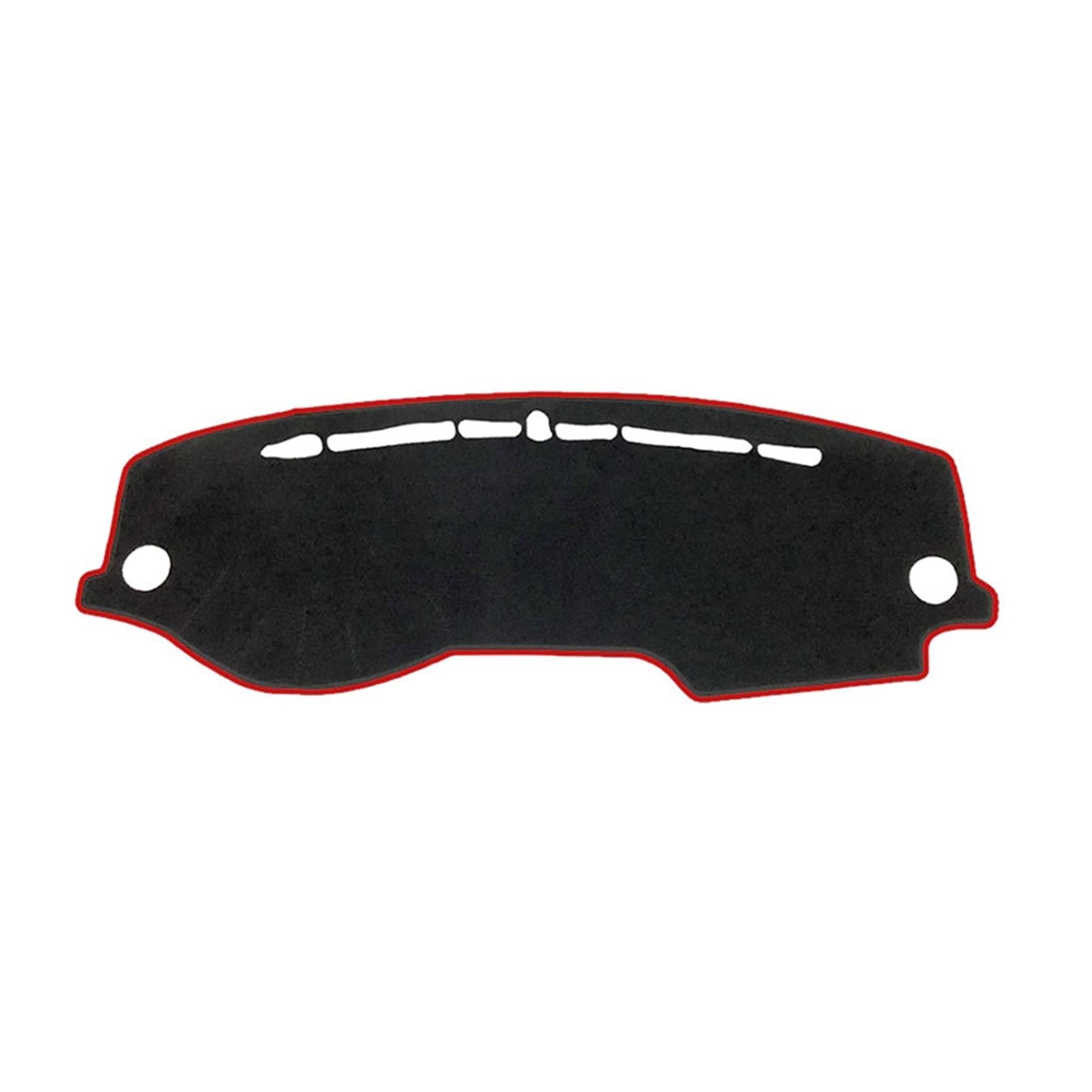 Auto-Schlagmatten-Abdeckungs-Auflage-Matten-Sonnenschutz-Teppich Für Kia Für Rio 4 K2 2017 2018 2019 Für Russisch Armaturenbrett-Abdeckungs(Red Side,Flanell) von ZSHYTWE
