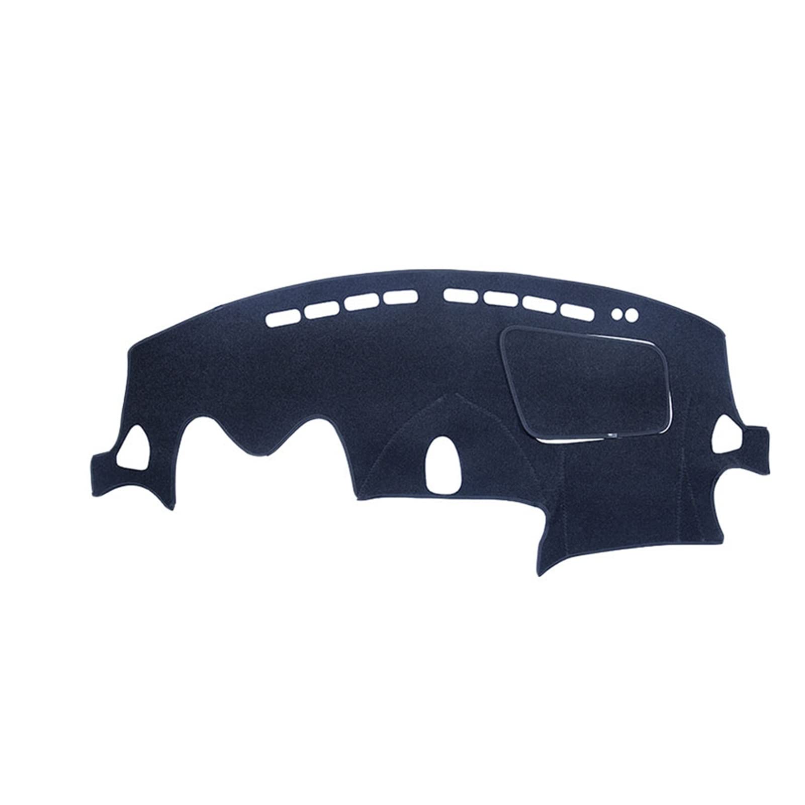 Für Nissan Für Juke F15 2011~2019 2017 2018 Auto-Dash-Matten-Teppich-Abdeckungs-Schutz-Sonnenschutz-Teppich-Auflage Armaturenbrett-Abdeckungs(Black Side,Polyester) von ZSHYTWE