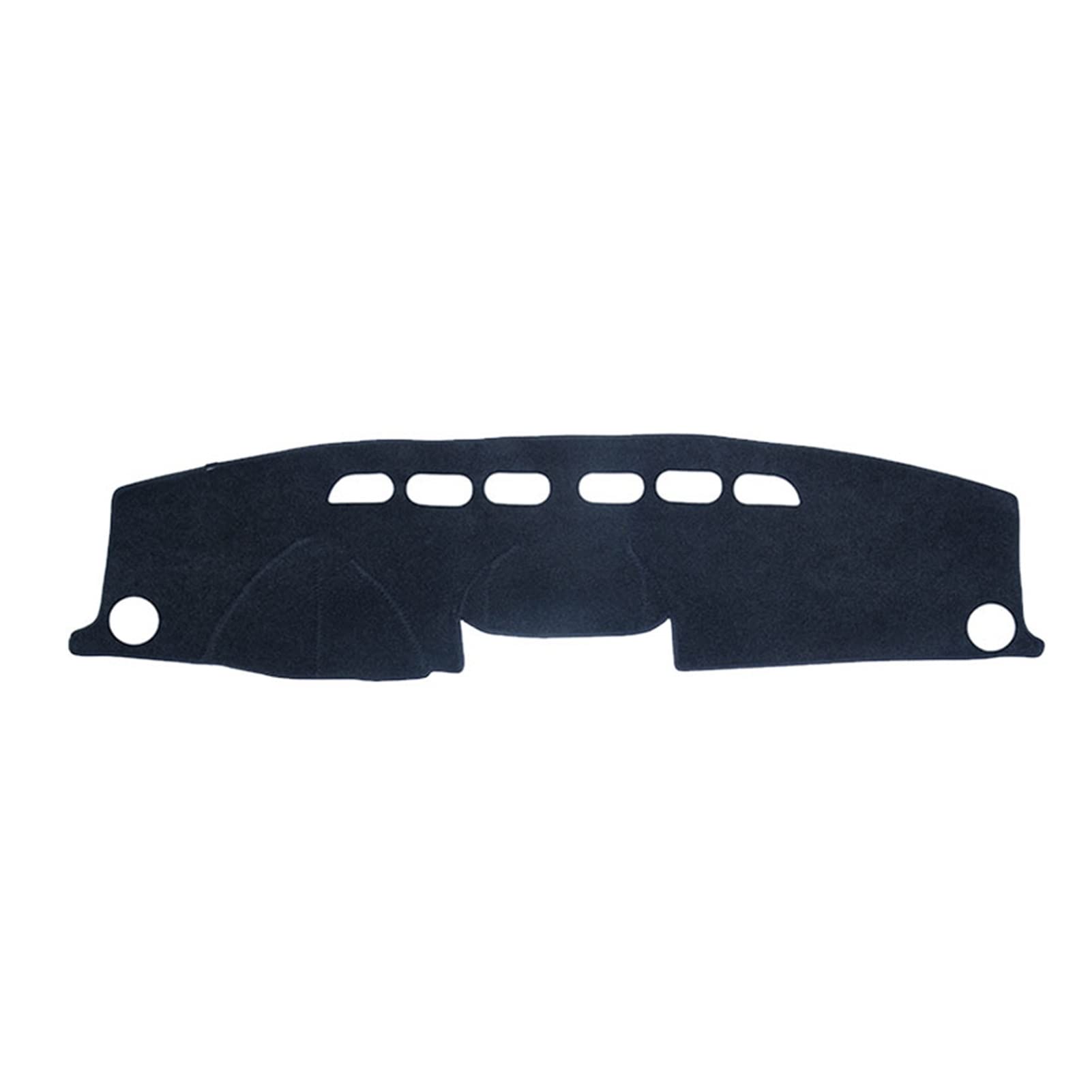 Für VW Für 2012~2018 2013 2014 -Mattenabdeckung Teppich Teppich Vermeiden Sie Pat Armaturenbrett-Abdeckungs(Black Side B,Flanell) von ZSHYTWE