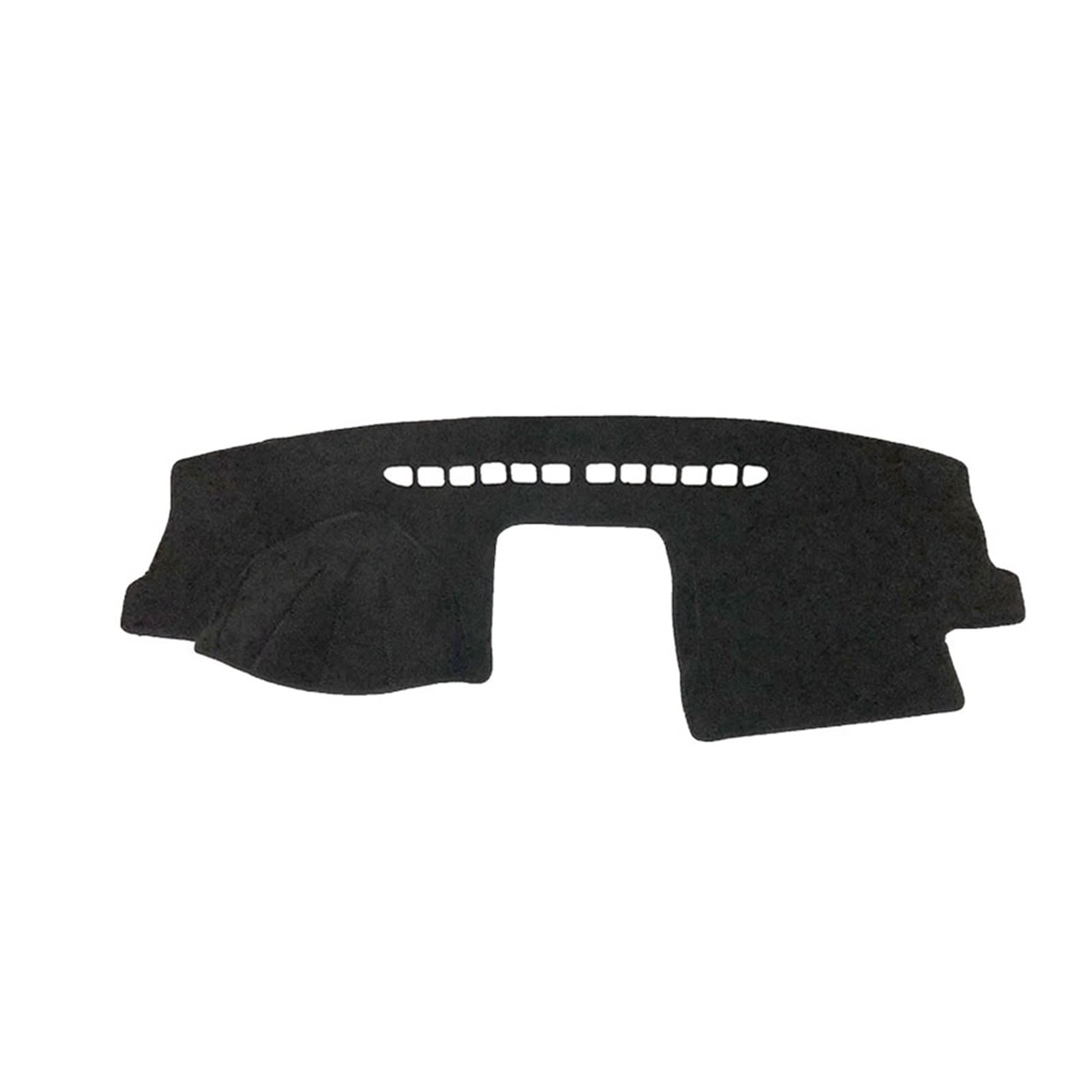 Für VW Für Jetta 5 A5 MK5 2005 2007 2008 2009 2010 2011 1K-Mattenabdeckung, Schützender Sonnenschutz, Vermeiden Sie Leichten Teppich Armaturenbrett-Abdeckungs(Black Side,Flanell) von ZSHYTWE