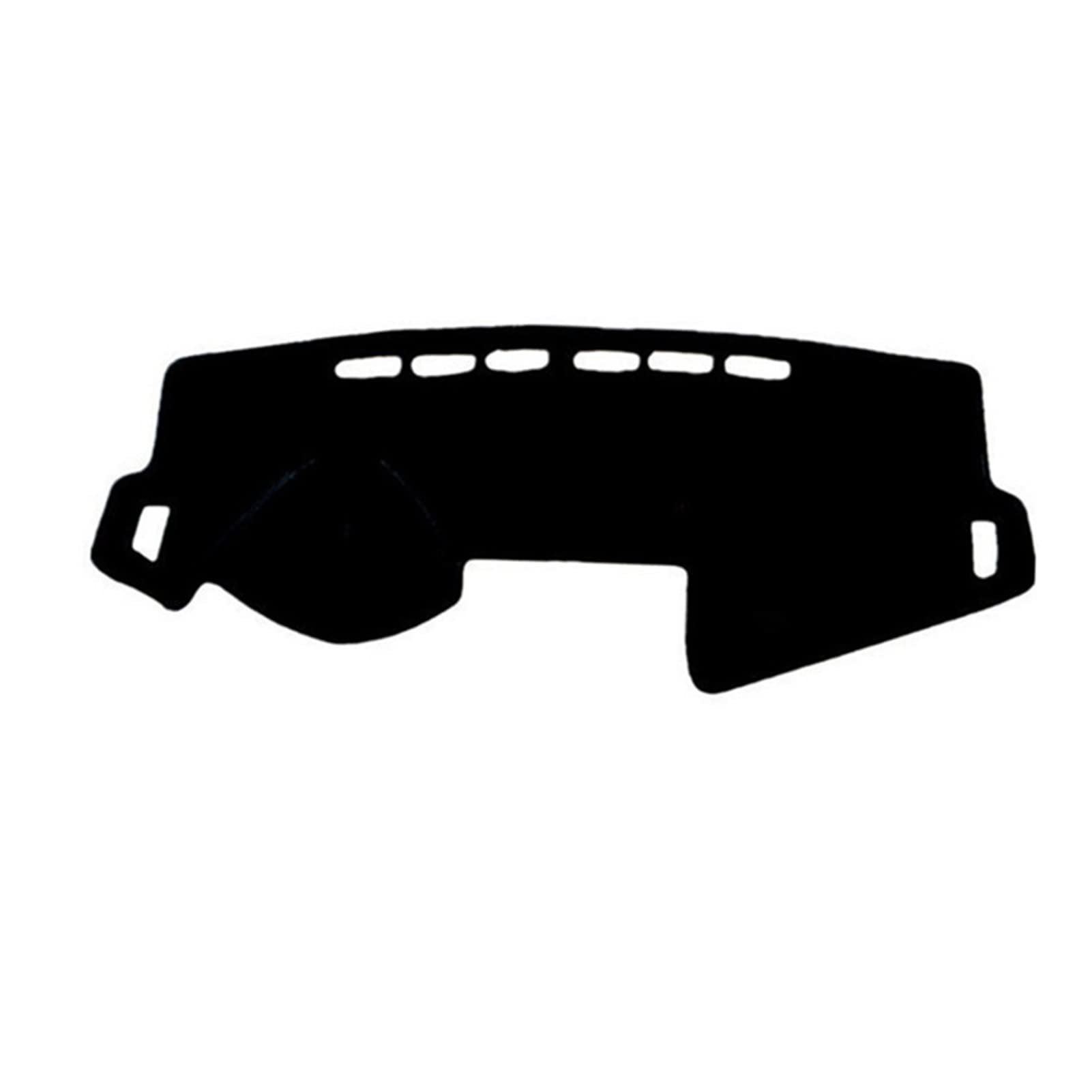 -Sonnenschutz-Teppich Für Für Vios Für Yaris XP150 2014 2015 2016-2019 Dashboard Cover Mat Pad Armaturenbrett-Abdeckungs(Black Edge) von ZSHYTWE