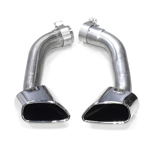Auspuffblenden 1 Paar Auspuffblende Für X5 E70 V8 2007–2010 Auspuffrohr 304 Edelstahl Schalldämpfer Spitze Auto Auspuff Endrohr Düse Endrohrblende(Exhaust) von ZSKSJHSJ