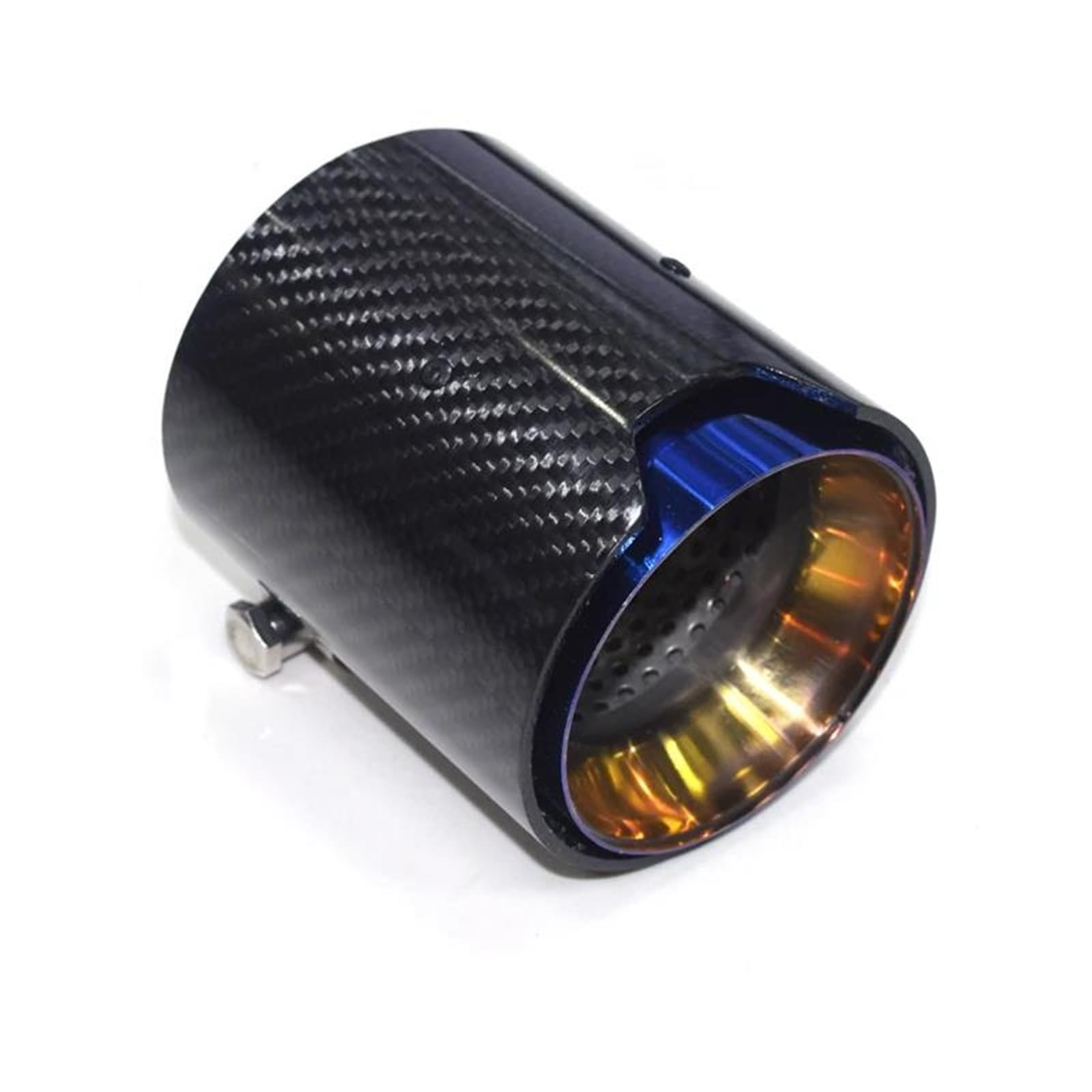 Auspuffblenden 1 STK Für M2 F87 Für M3 F80 Für M4 F82 F83 Auspuffrohr Modifizierte Kohlefaser Endrohr Schalldämpfer Rohrspitzen Düse ID 70mm Endrohrblende(Carbon D) von ZSKSJHSJ