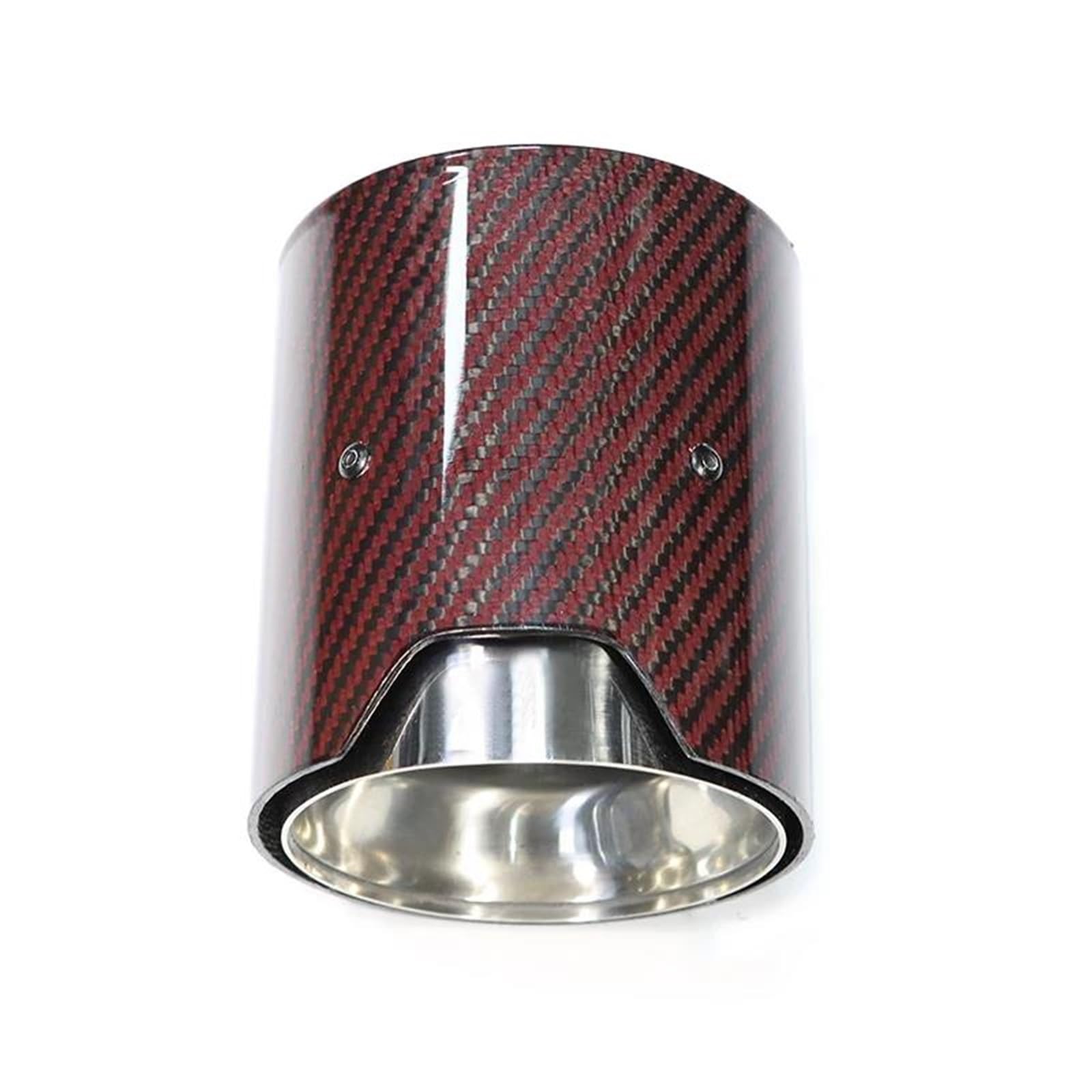 Auspuffblenden 1 STK Für M2 F87 Für M3 F80 Für M4 F82 F83 Auspuffrohr Modifizierte Kohlefaser Endrohr Schalldämpfer Rohrspitzen Düse ID 70mm Endrohrblende(Carbon O) von ZSKSJHSJ