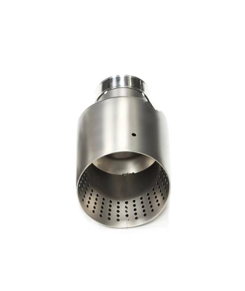 Auspuffblenden 1 Stück Universal-Auspuffblende Edelstahl Auspuffblende Endrohr Schräge Sondergröße Auto Auspuffblende Universal Endrohrblende(ID54MMOD114MM) von ZSKSJHSJ