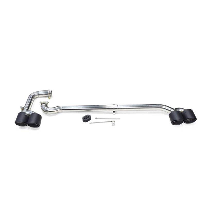 Auspuffblenden 304 Edelstahl Auto Auspuffblende Für F25 X3 F26 X4 2011-2016 Schalldämpfer Quad Auspuffblenden Endrohr Auspuffanlage Düse Endrohrblende(Kohlenstoff) von ZSKSJHSJ