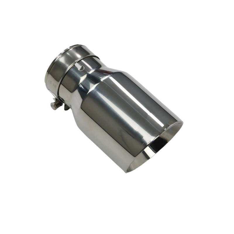 Auspuffblenden Auspuff Racing Auspuffblende Edelstahl Universal Endrohr Dekoration Düsen Edelstahl Schalldämpfer Endrohre Modifizieren Endrohrblende(In51-Out 101mm) von ZSKSJHSJ