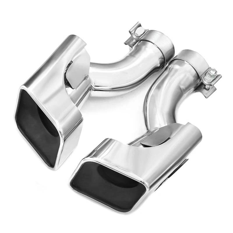 Auspuffblenden Auspuffblende Für Land Für Rover Sport 2005-2013 L320 Diesel Auto Auspuffrohr Schalldämpfer Spitze Endrohr Endrohrblende(Style B) von ZSKSJHSJ