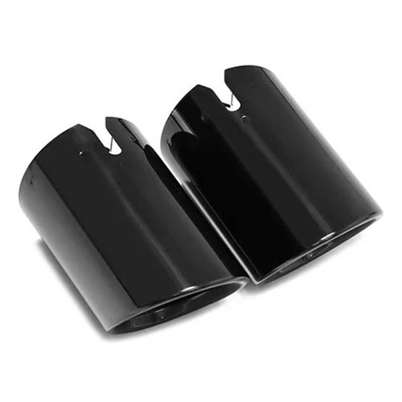Auspuffblenden Auto-Auspuffabdeckung Für 3 G20 G21 320d 320i 330i 2020+ Schalldämpferspitze Endrohr Ersatz-Auspuffblende Systemdüse Endrohrblende(L R black) von ZSKSJHSJ