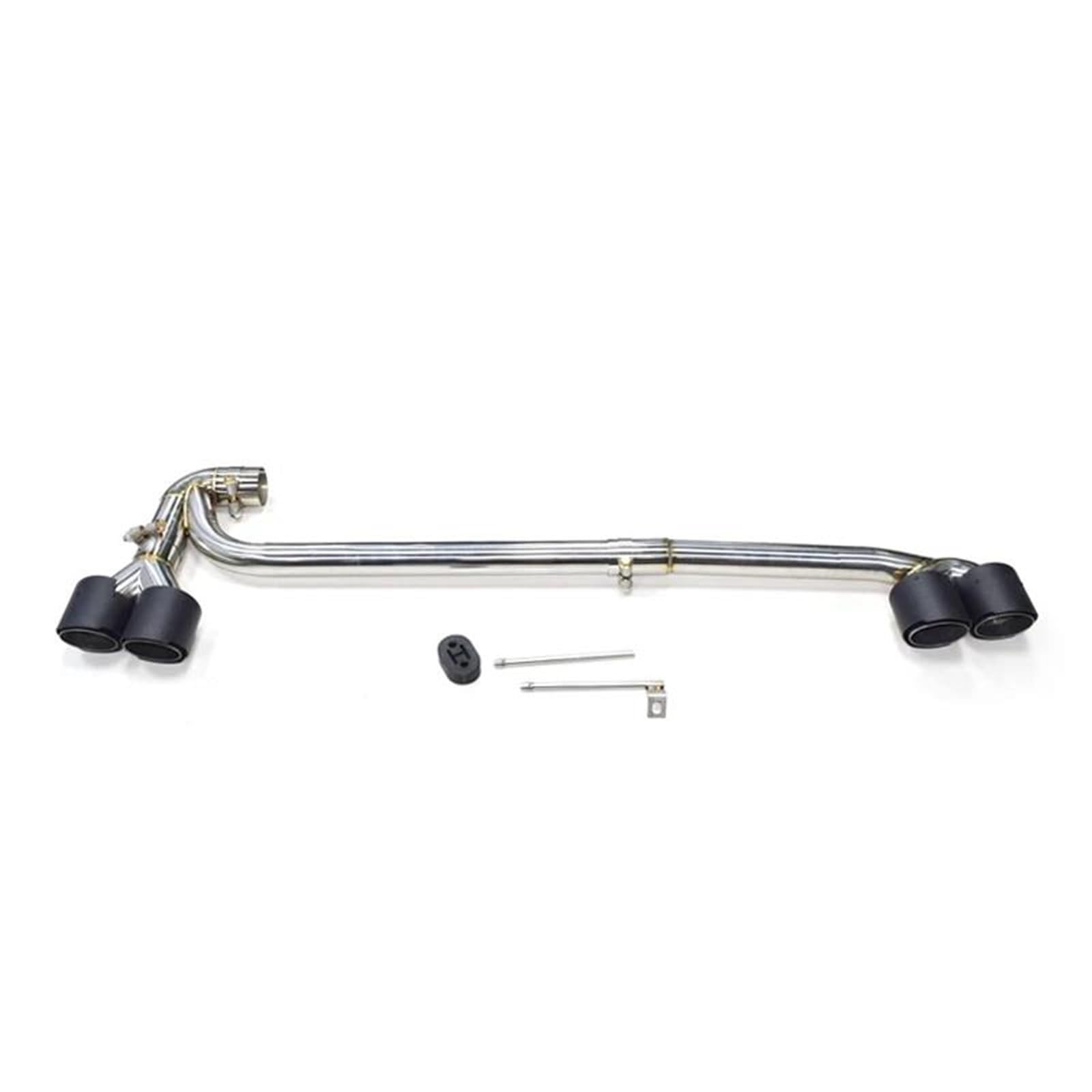 Auspuffblenden Auto-Auspuffblende Für F25 X3 F26 X4 Schalldämpfer Quad-Auspuffblenden Einzelne Innere Endrohr-Auspuffanlage-Düse Endrohrblende(Kohlenstoff) von ZSKSJHSJ