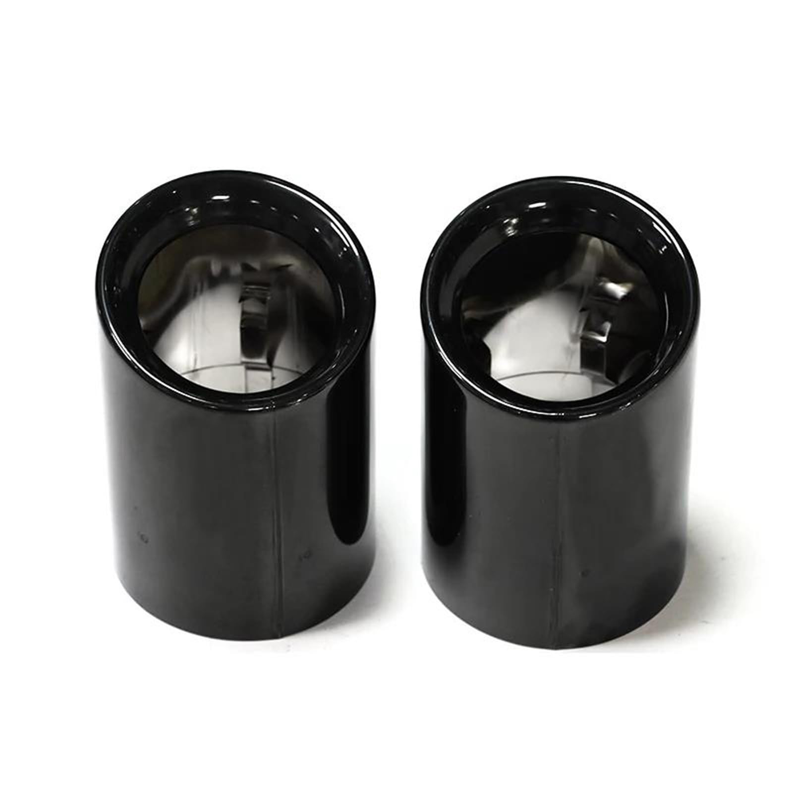 Auspuffblenden Auto-Auspuffblende Für X3 G01 X4 G02 2019 2020 2021 2022 Auspuffblenden Schalldämpfer Auspuffrohrdüse Endrohrblende(Schwarz) von ZSKSJHSJ