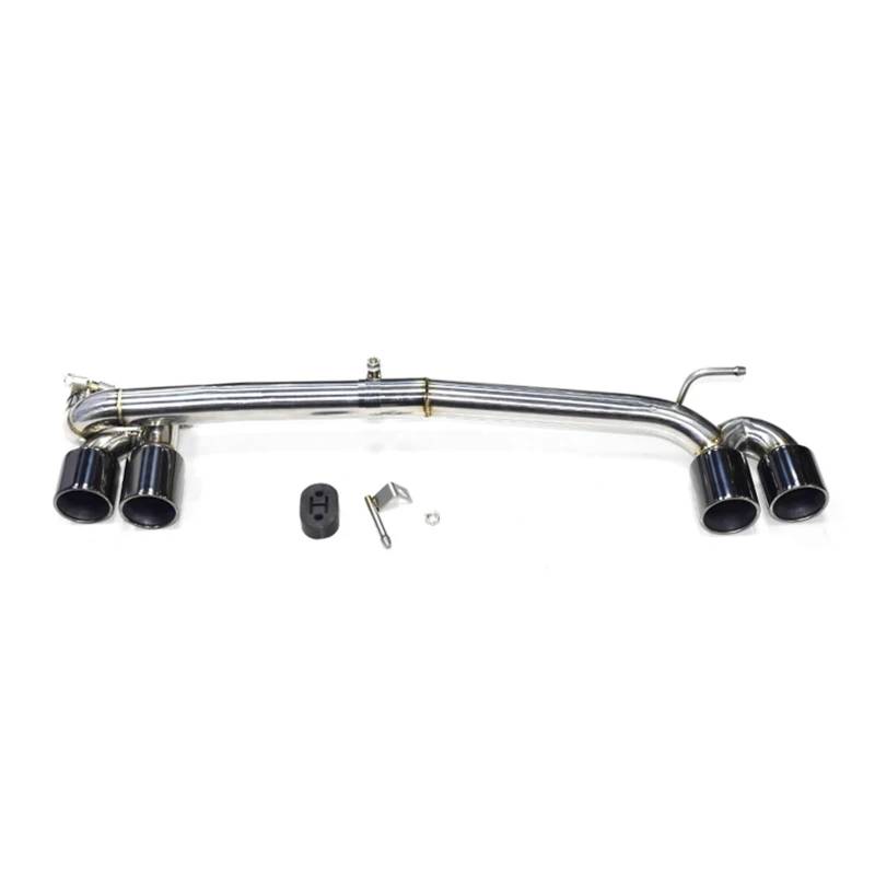 Auspuffblenden Dual Auspuffblende Auto Auspuff Endrohr Für F30 F31 320i 330i 328i B48 Quad Schalldämpfer Spitze Endrohr Endrohrblende(Black 48mm) von ZSKSJHSJ